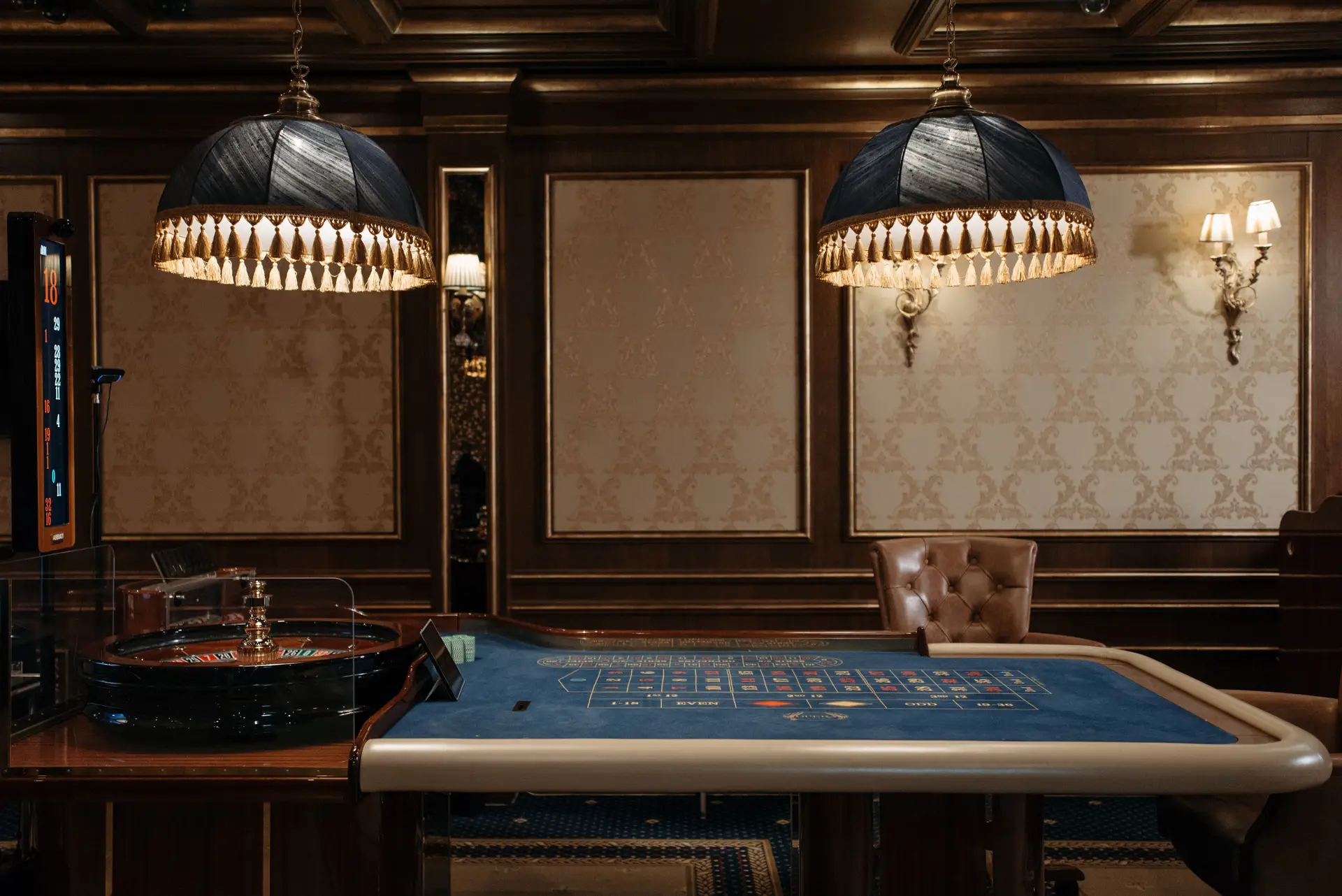 salle de jeux élégante